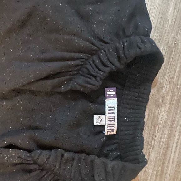 Bundle of two women's black sweater cardigan tops, outer later sizes XS/S EUC - Picture 5 of 12